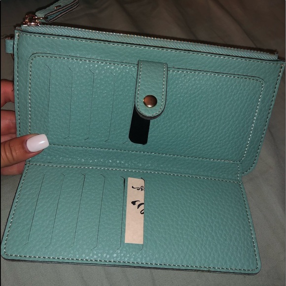 Super Cute light blue Wallet - Picture 2 of 5